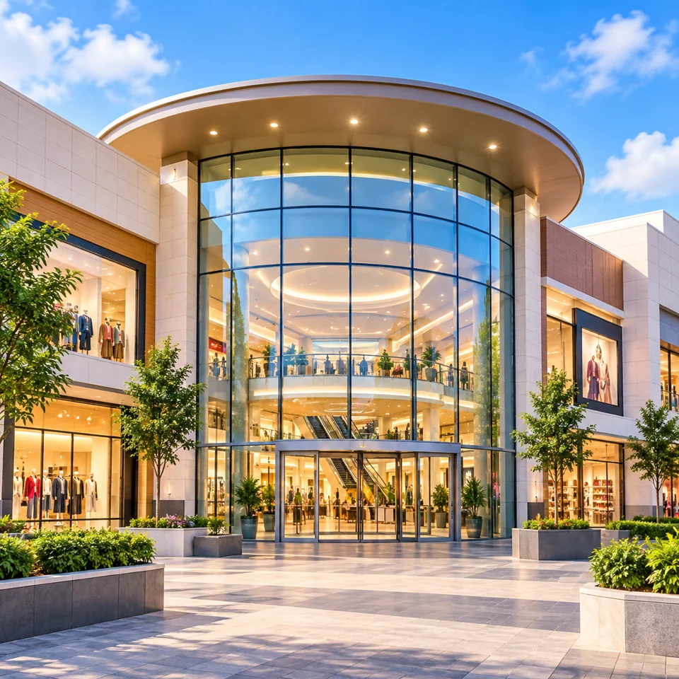 shopping center