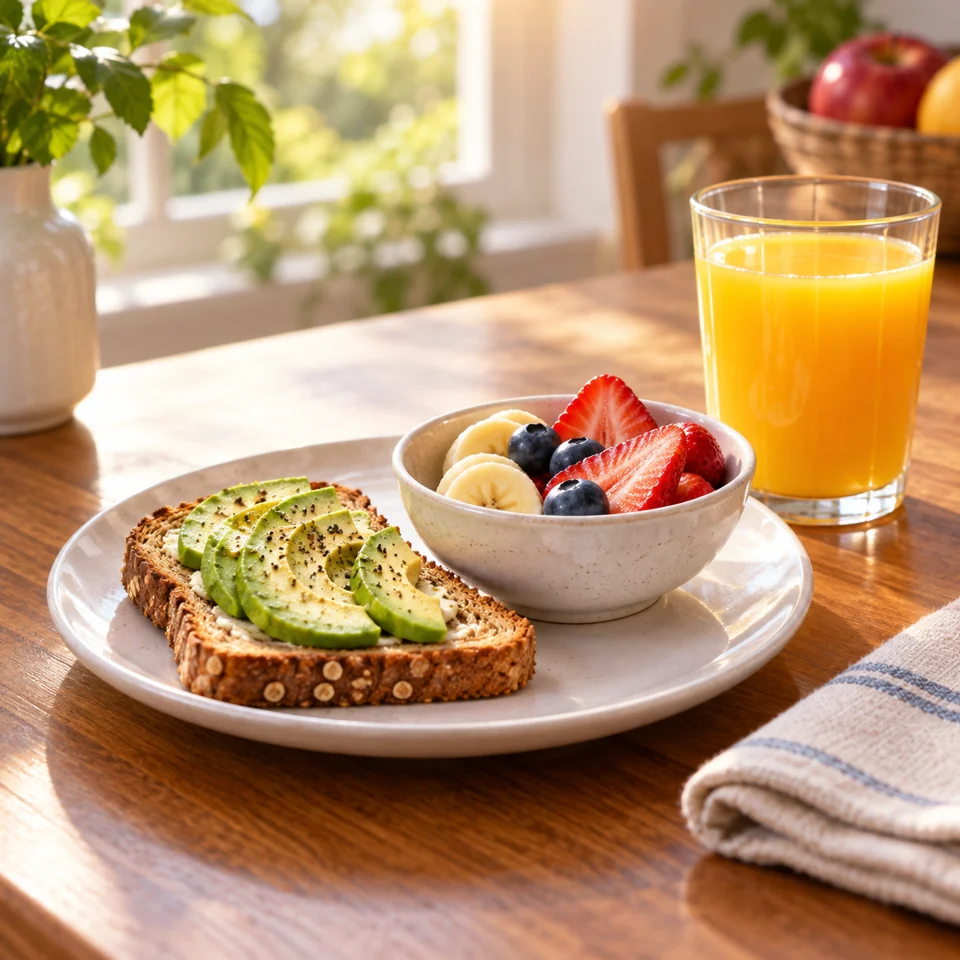 light breakfast