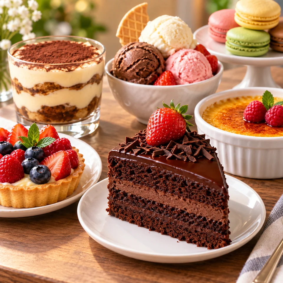 desserts