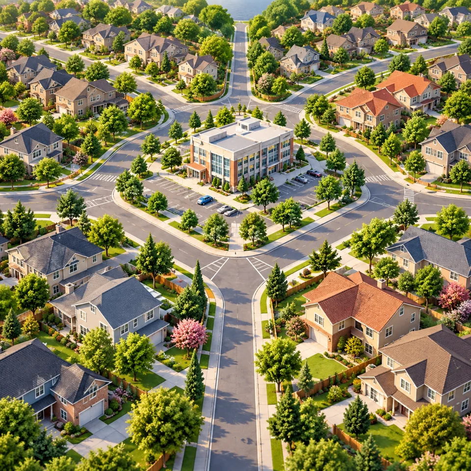 surrounding neighborhoods