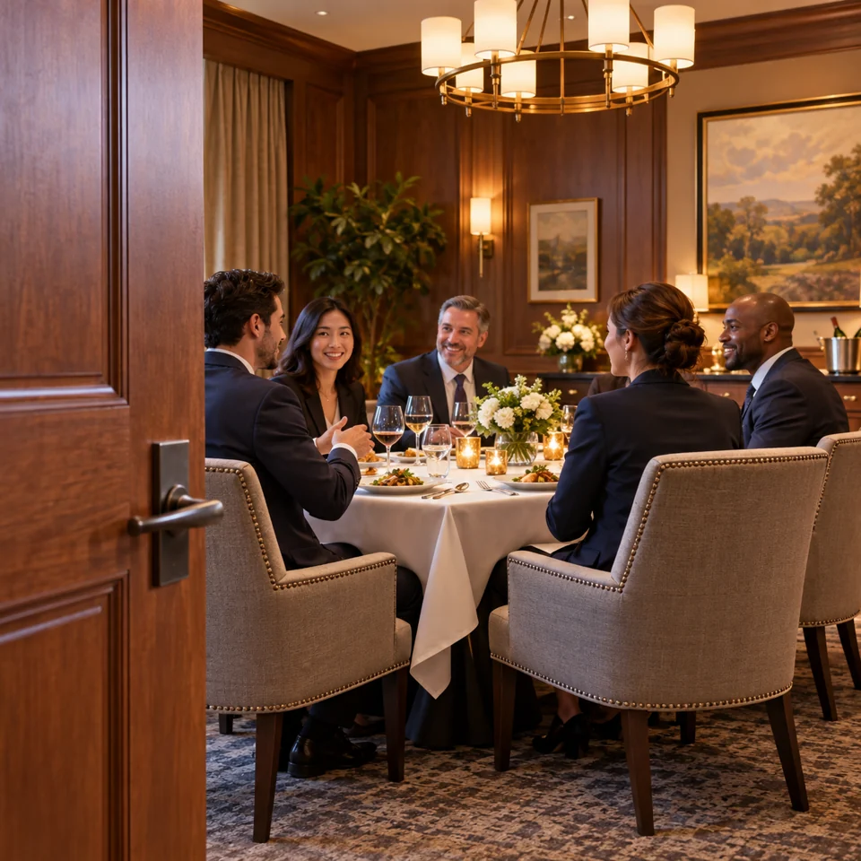 private dining rooms