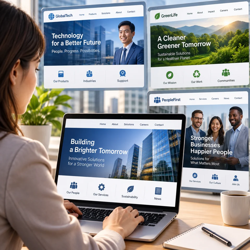 corporate Web sites