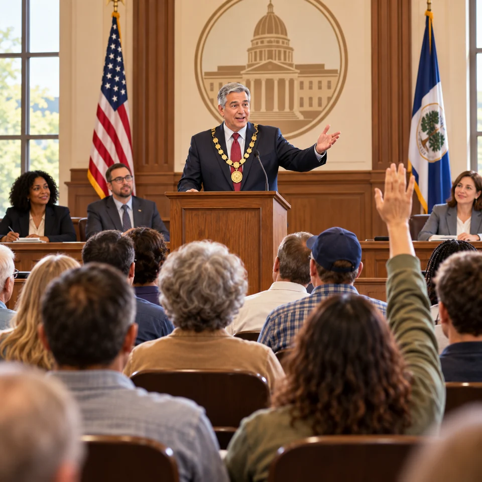 town hall meeting