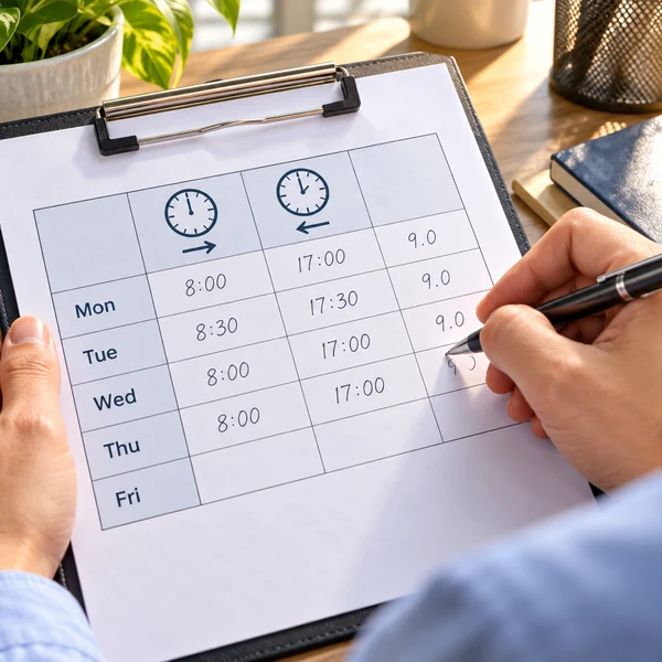 time sheets